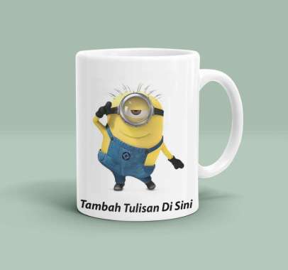 Detail Gelas Minion Nomer 36