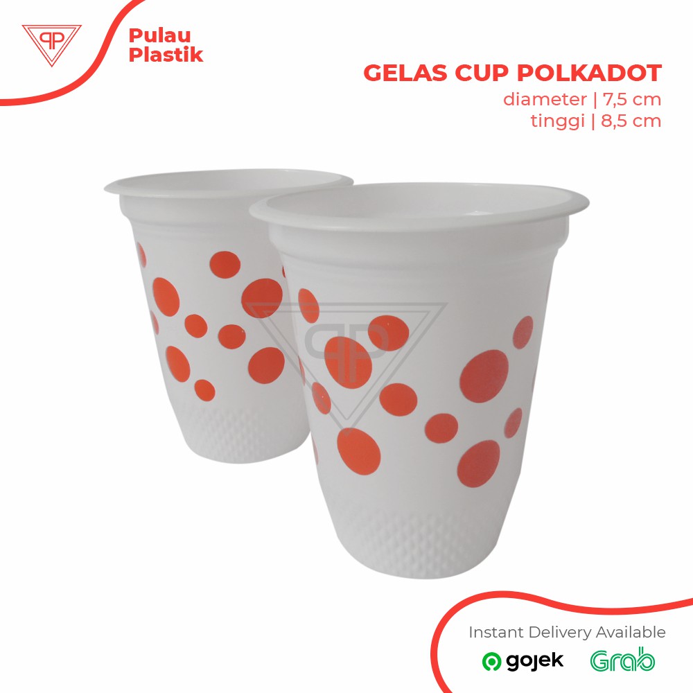 Detail Gelas Polkadot Nomer 36