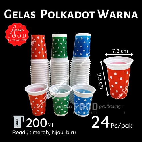 Detail Gelas Polkadot Nomer 6