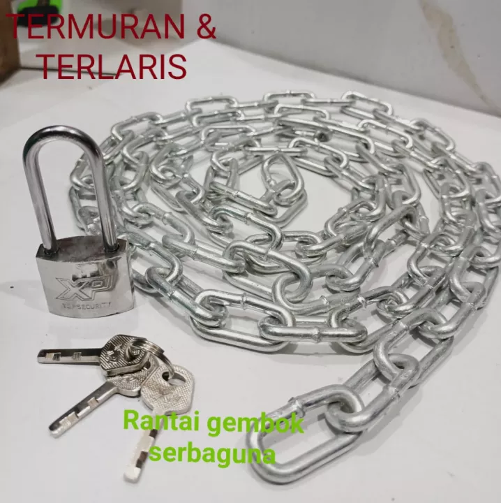 Detail Gembok Rantai Pagar Nomer 25