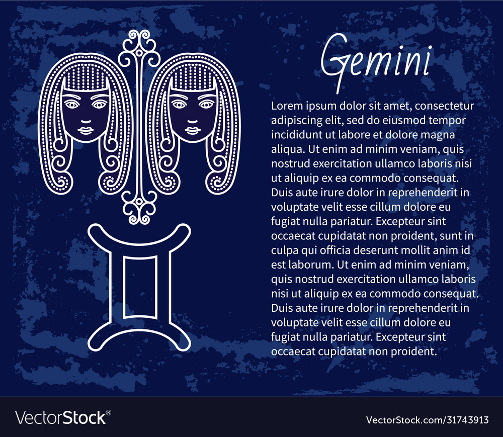 Detail Gemini Sign Picture Nomer 7