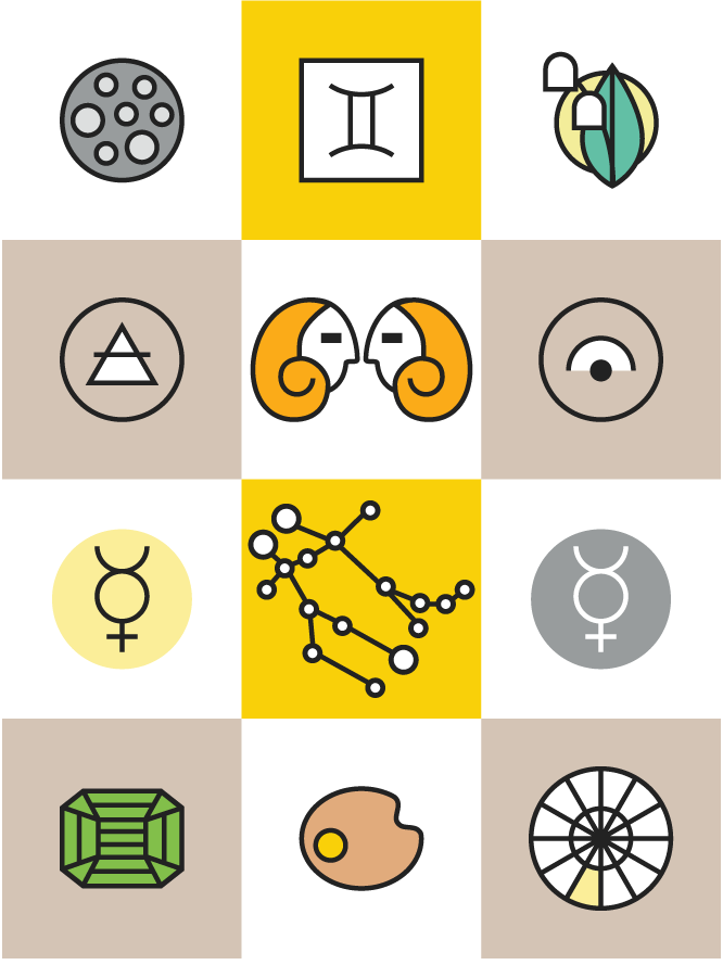 Detail Gemini Symbol Images Nomer 22