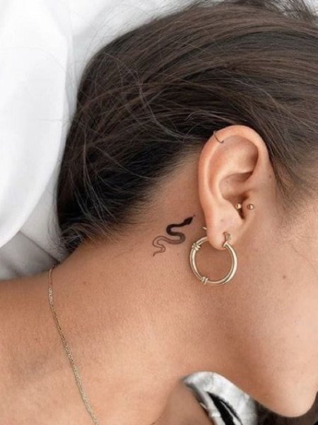 Detail Gemini Tattoos Behind Ear Nomer 21