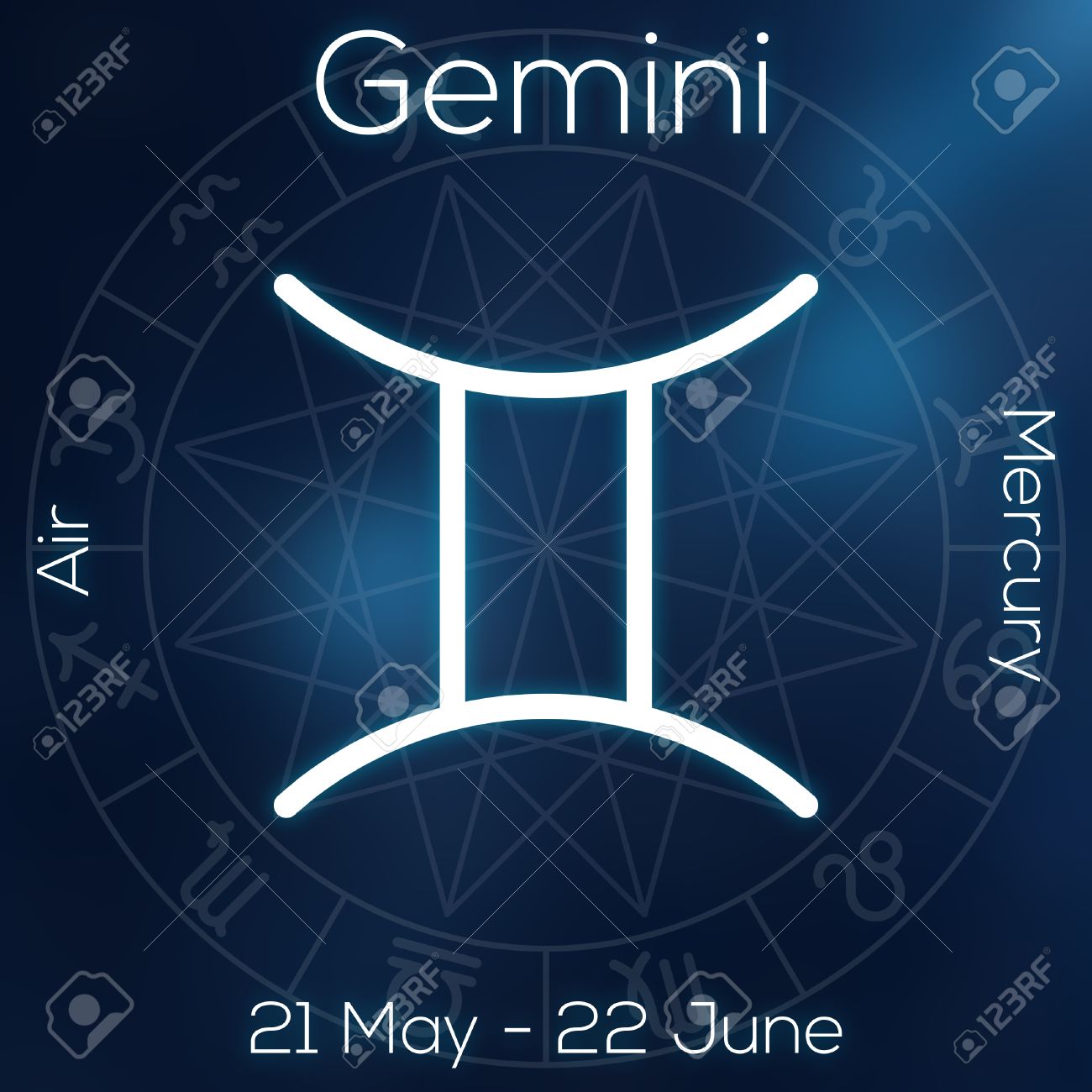 Detail Gemini Zodiac Sign Images Nomer 31