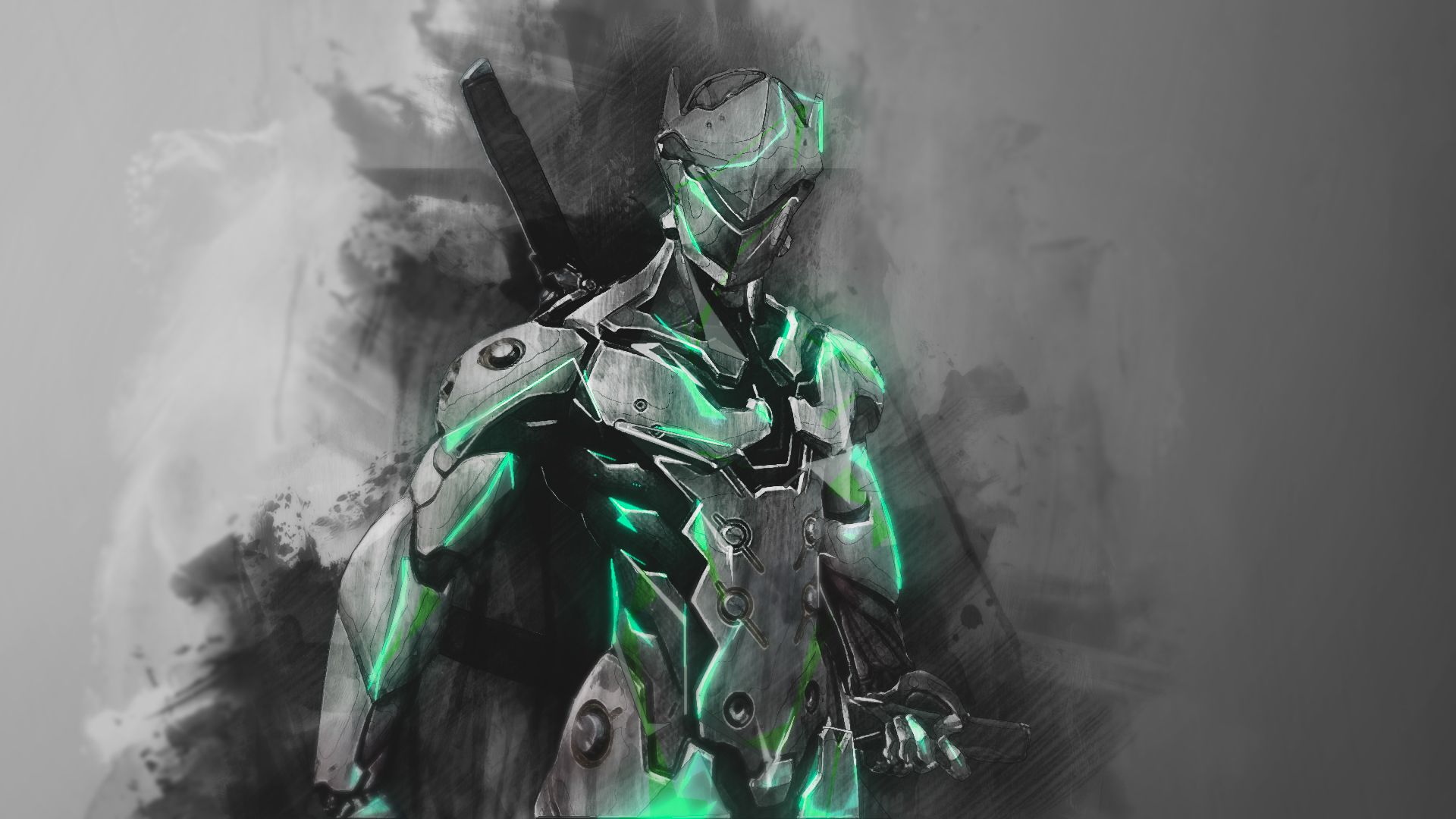 Genji Overwatch Wallpaper - KibrisPDR