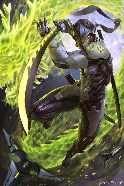 Detail Genji Overwatch Wallpaper Nomer 38