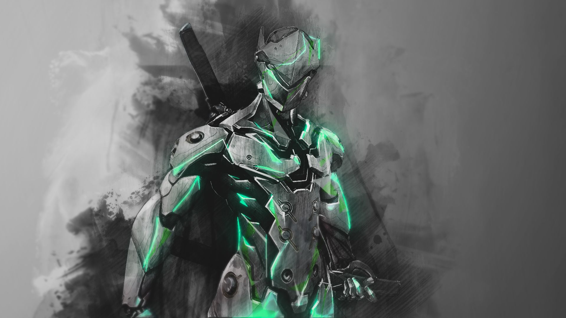 Genji Overwatch Wallpaper Hd - KibrisPDR