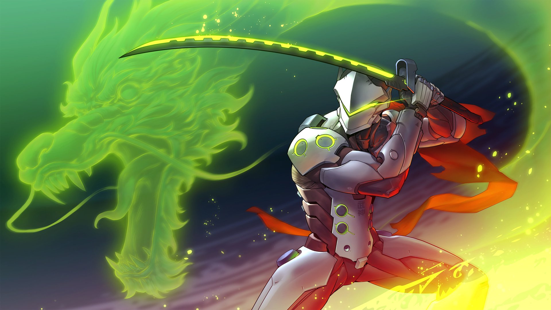 Detail Genji Overwatch Wallpaper Hd Nomer 9