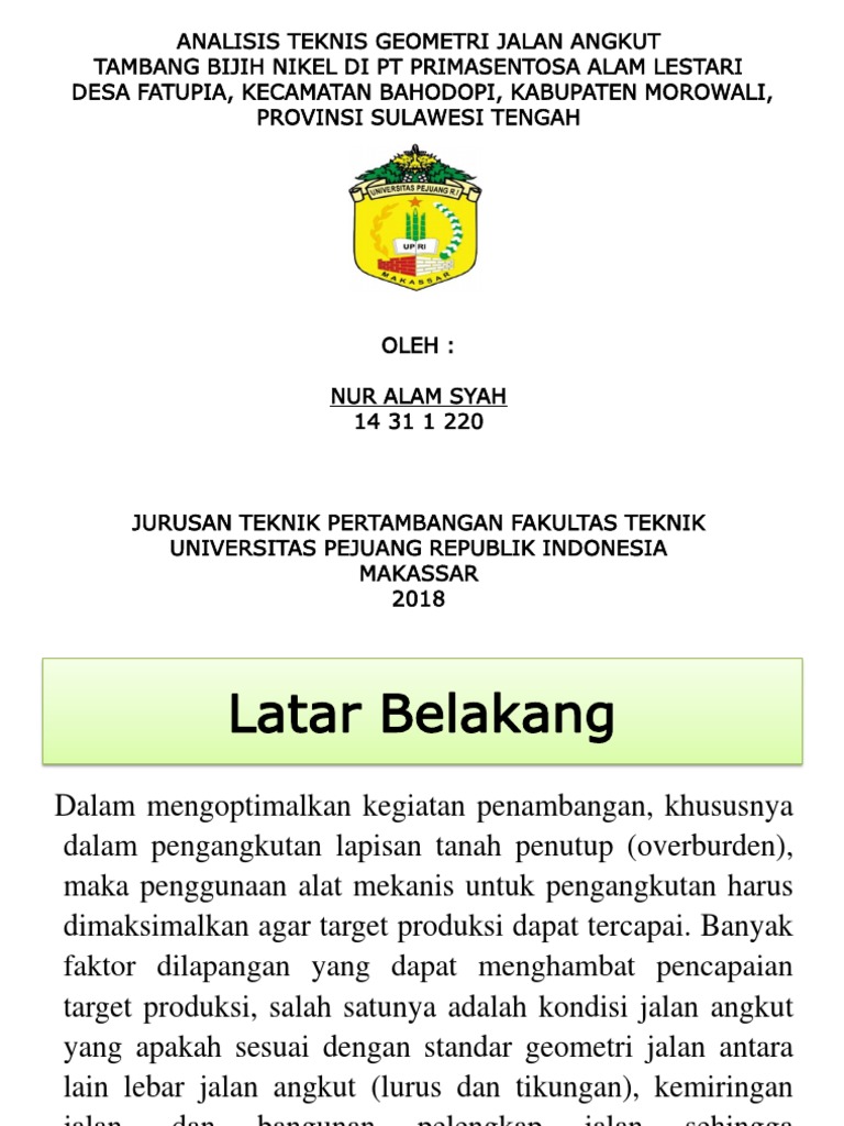 Download Geometri Jalan Tambang Nomer 9