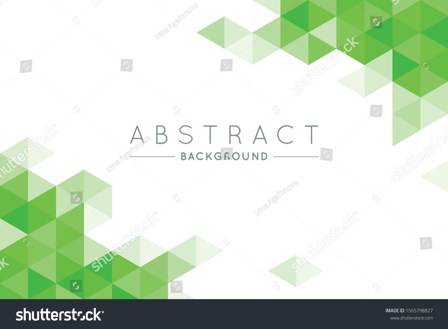 Detail Geometric Green Background Nomer 22