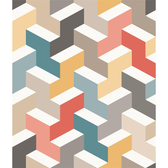 Detail Geometric Pattern Wallpaper Nomer 28