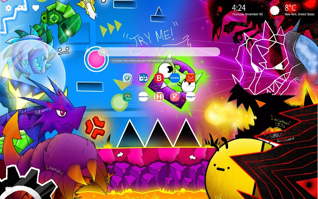 Detail Geometry Dash Wallpaper Nomer 41