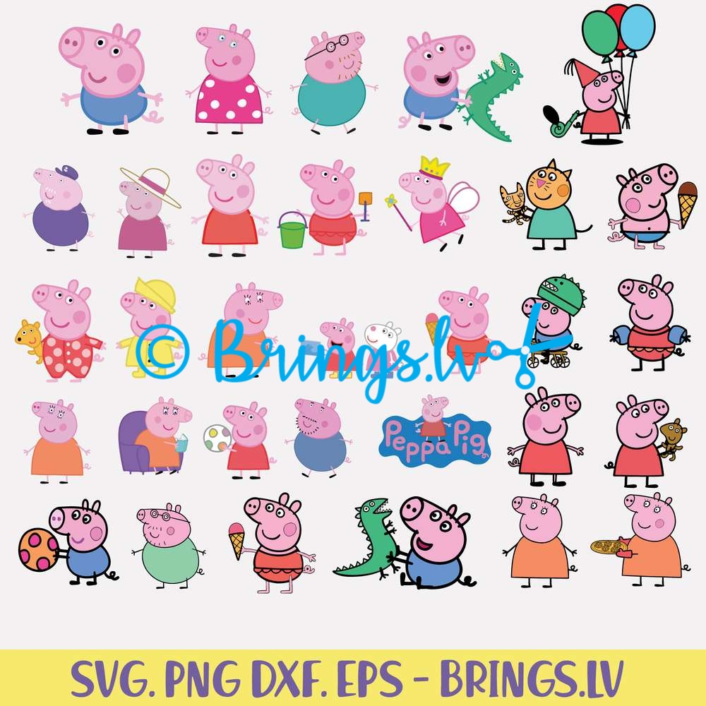 Detail George Pig Clipart Nomer 41