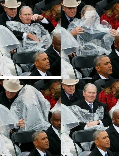 Detail George W Bush Raincoat Nomer 15