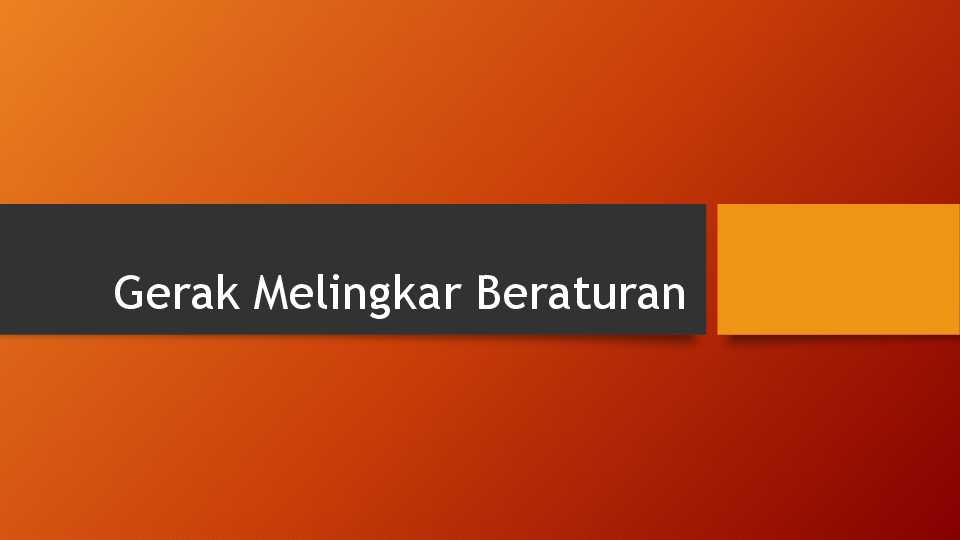 Detail Gerak Melingkar Ppt Nomer 18