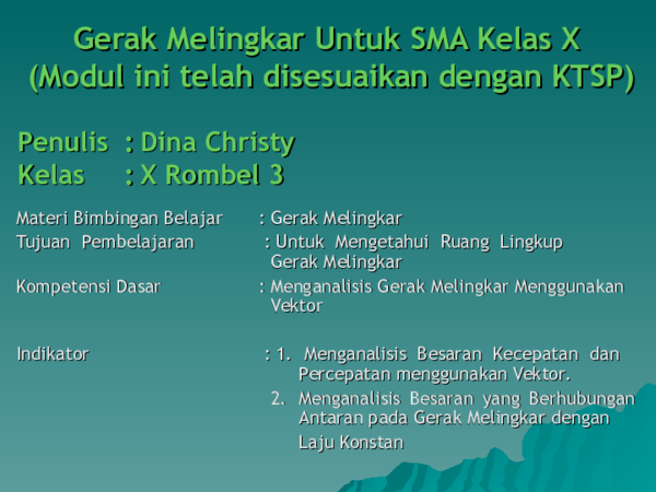 Detail Gerak Melingkar Ppt Nomer 26