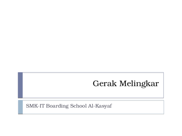 Detail Gerak Melingkar Ppt Nomer 45