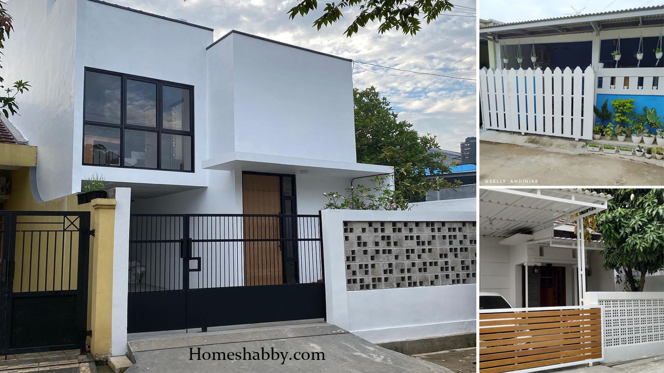 Detail Gerbang Rumah Minimalis Modern Nomer 21