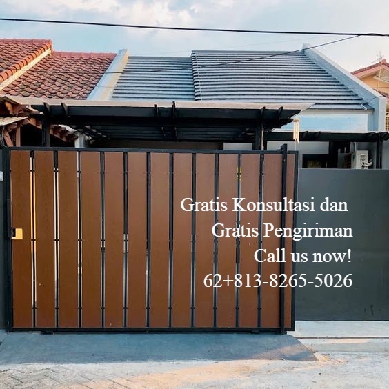 Detail Gerbang Rumah Minimalis Modern Nomer 26