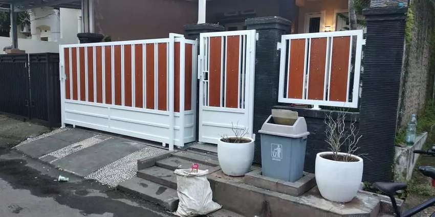 Detail Gerbang Rumah Minimalis Modern Nomer 36