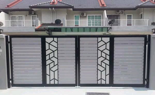 Detail Gerbang Rumah Minimalis Modern Nomer 44