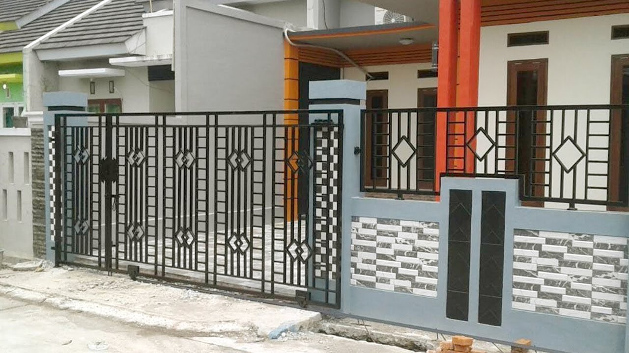 Detail Gerbang Rumah Minimalis Modern Nomer 9