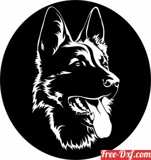 Detail German Shepherd Clipart Free Nomer 22