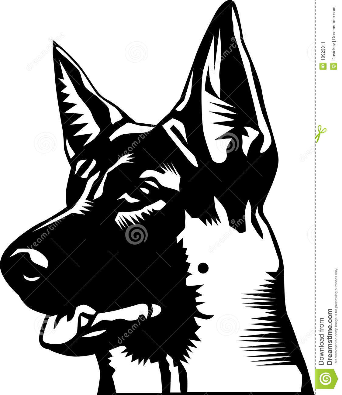 Detail German Shepherd Clipart Free Nomer 24