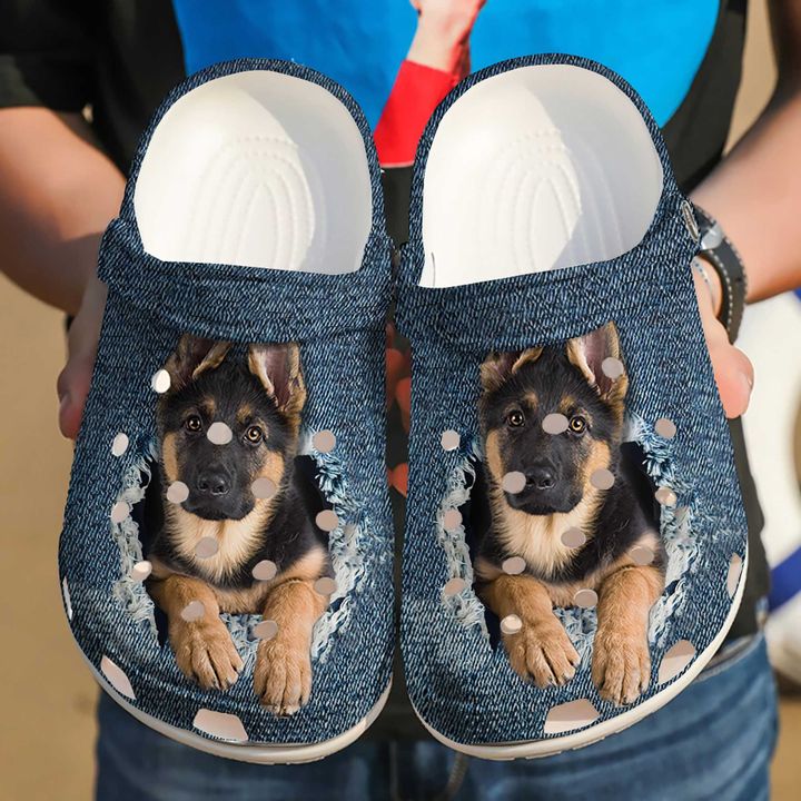 Detail German Shepherd Crocs Nomer 2