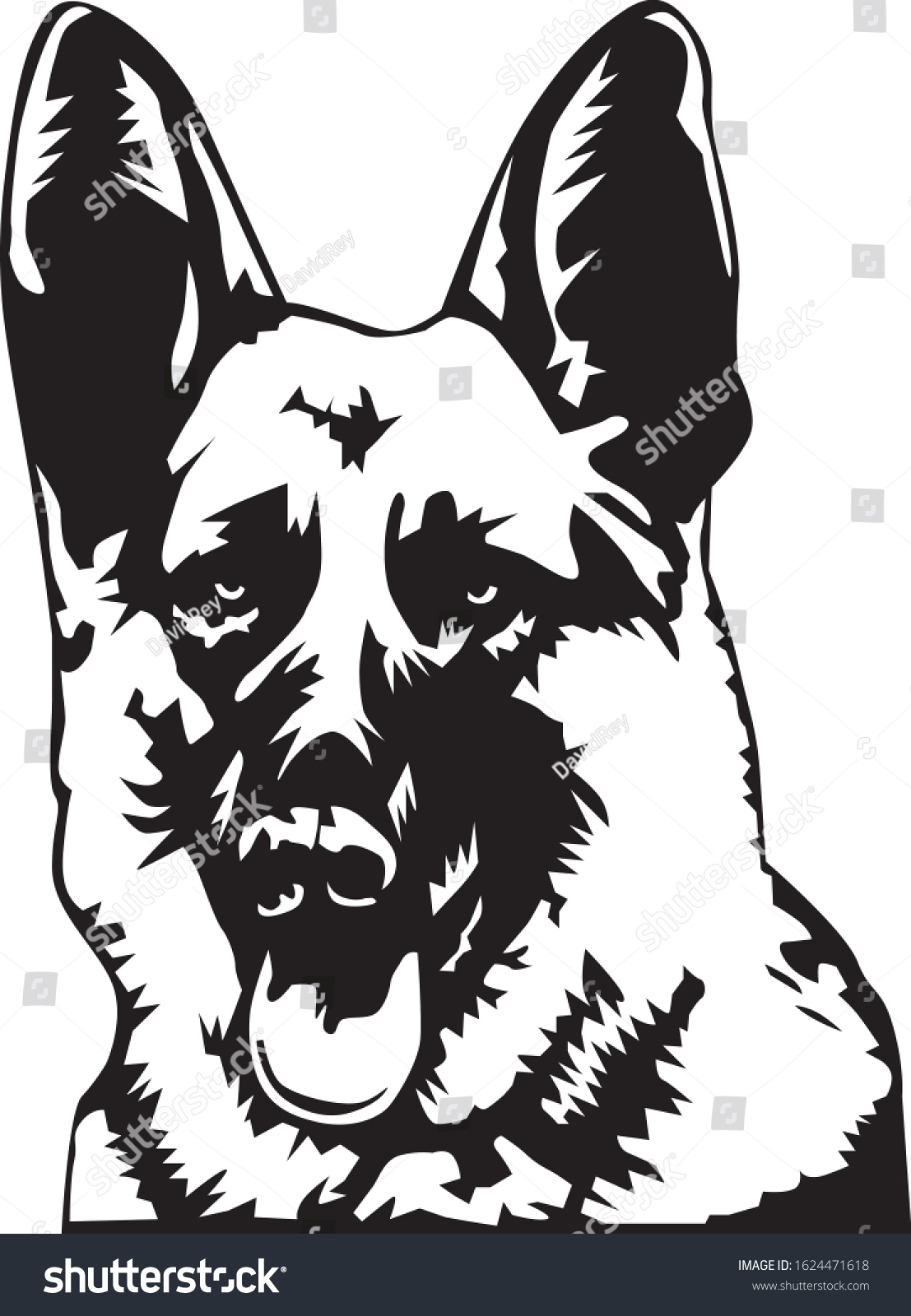 Detail German Shepherd Puppy Clipart Nomer 36