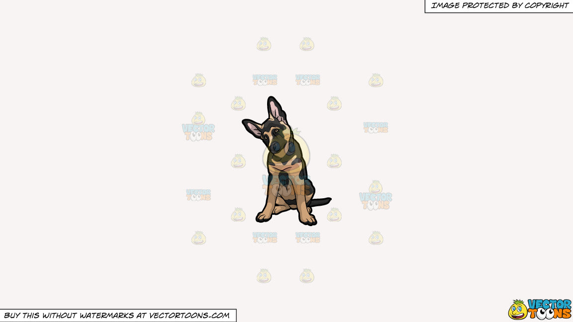 Detail German Shepherd Puppy Clipart Nomer 39