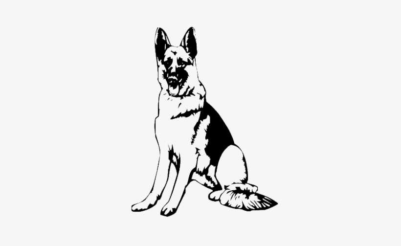 Detail German Shepherd Silhouette Png Nomer 13