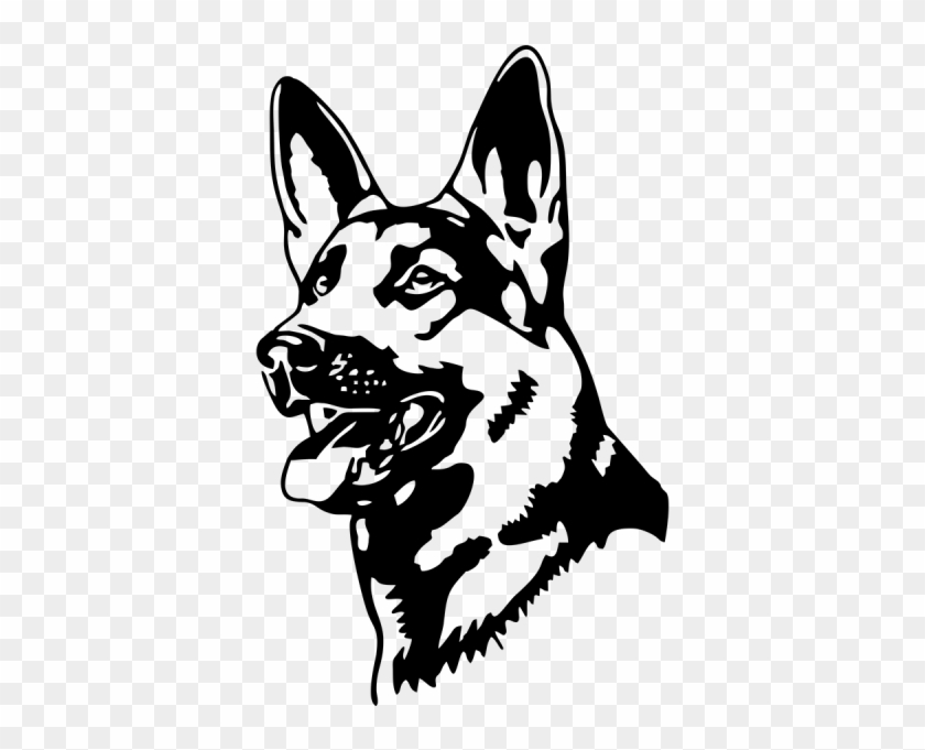 Detail German Shepherd Silhouette Png Nomer 15