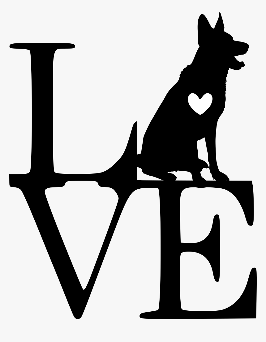 Detail German Shepherd Silhouette Png Nomer 17