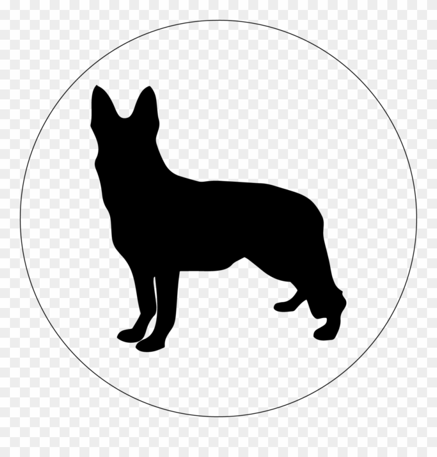 Detail German Shepherd Silhouette Png Nomer 24