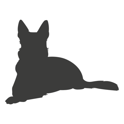 Detail German Shepherd Silhouette Png Nomer 32