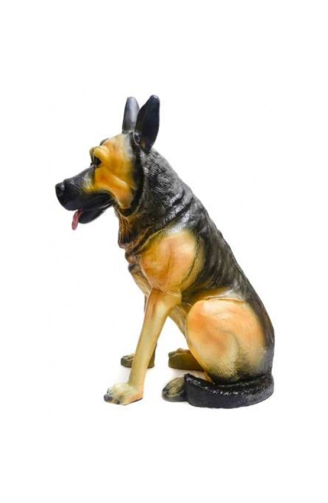 Detail German Shepherd Statue With Wings Nomer 34