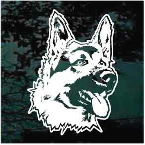 Detail German Shepherd Stickers For Car Windows Nomer 18