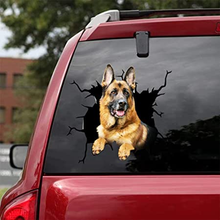 Detail German Shepherd Stickers For Car Windows Nomer 20