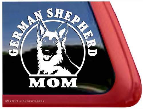 Detail German Shepherd Stickers For Car Windows Nomer 23