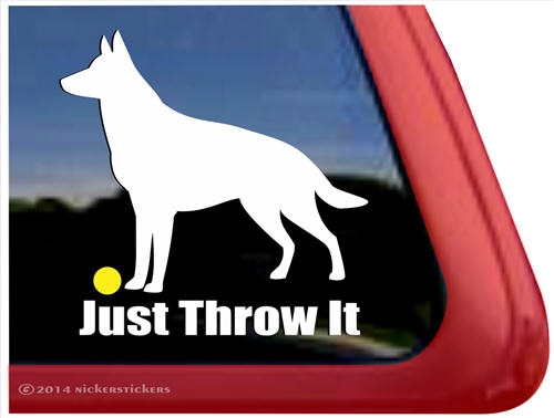 Detail German Shepherd Stickers For Car Windows Nomer 4