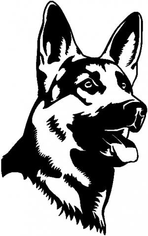 Detail German Shepherd Stickers For Car Windows Nomer 30