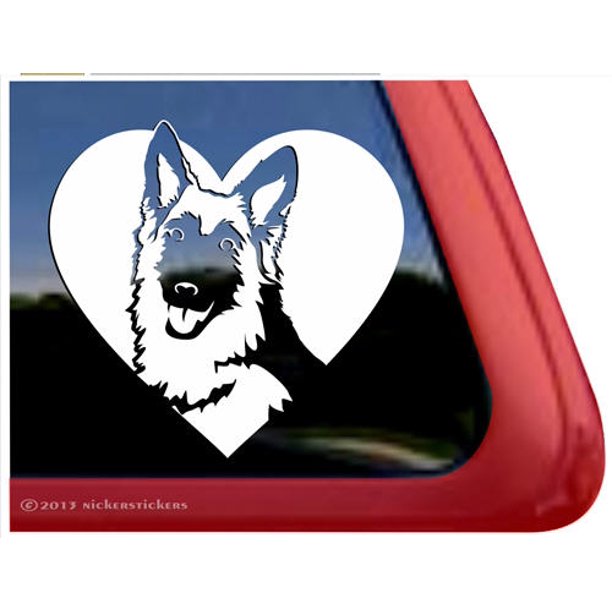 Detail German Shepherd Window Stickers Nomer 19