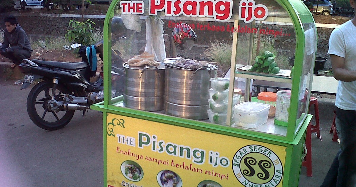 Detail Gerobak Es Pisang Ijo Nomer 9