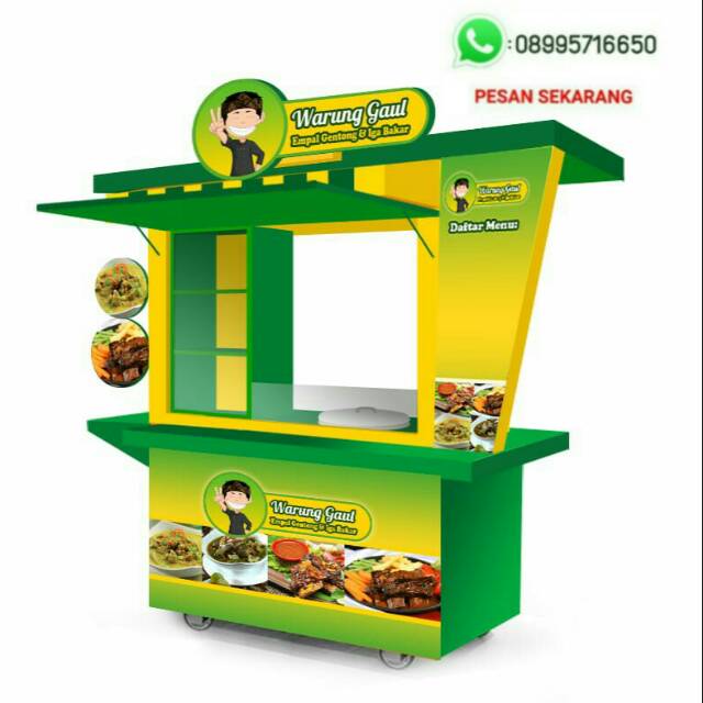 Gerobak Kentang Goreng - KibrisPDR