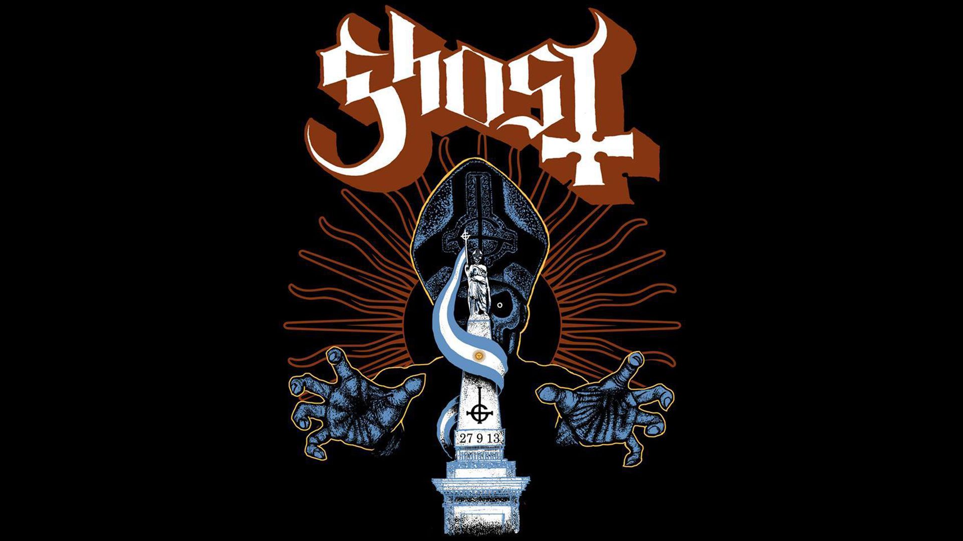 Detail Ghost Band Wallpaper Nomer 33