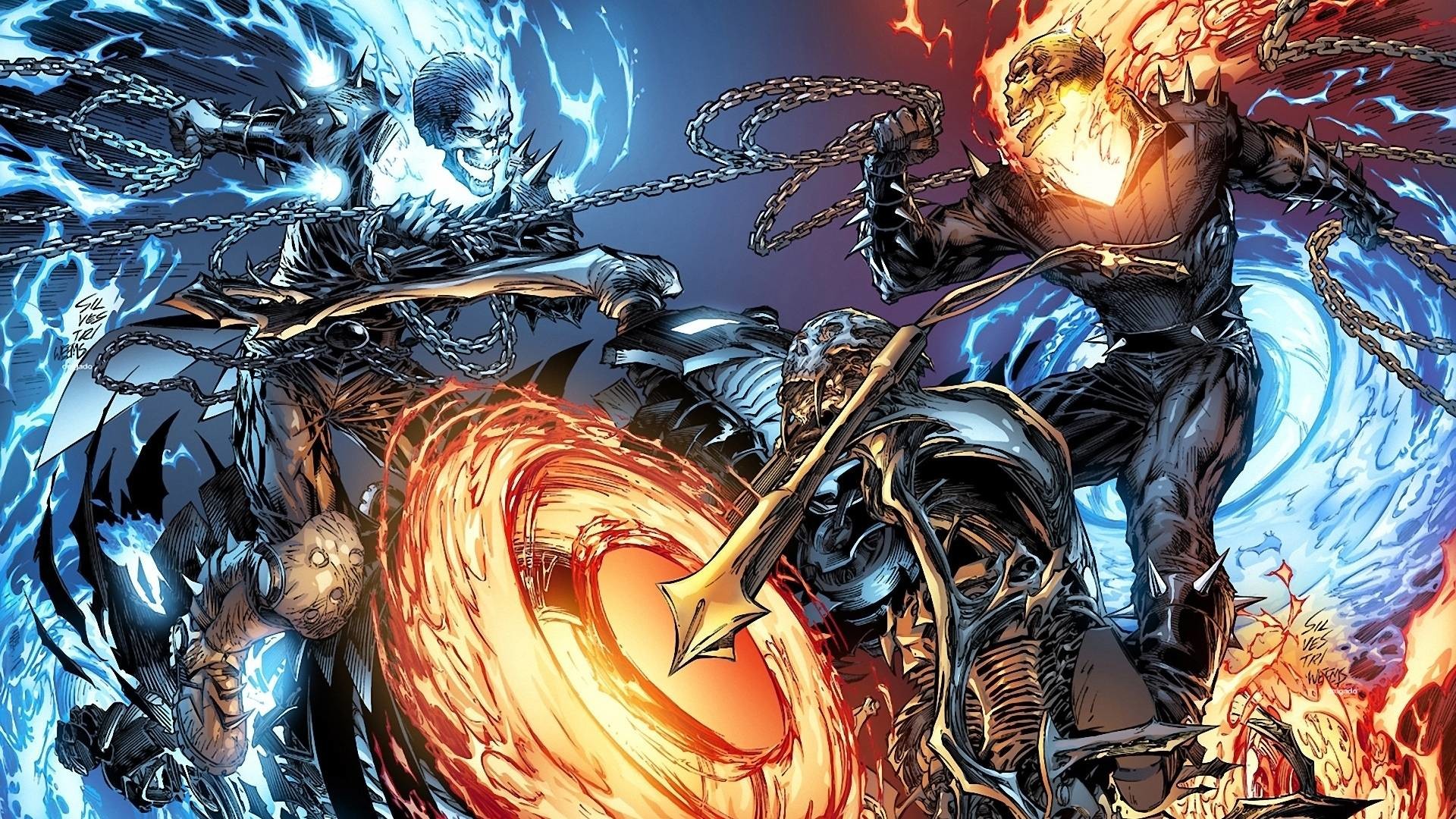 Detail Ghost Rider Hd Wallpaper Nomer 37