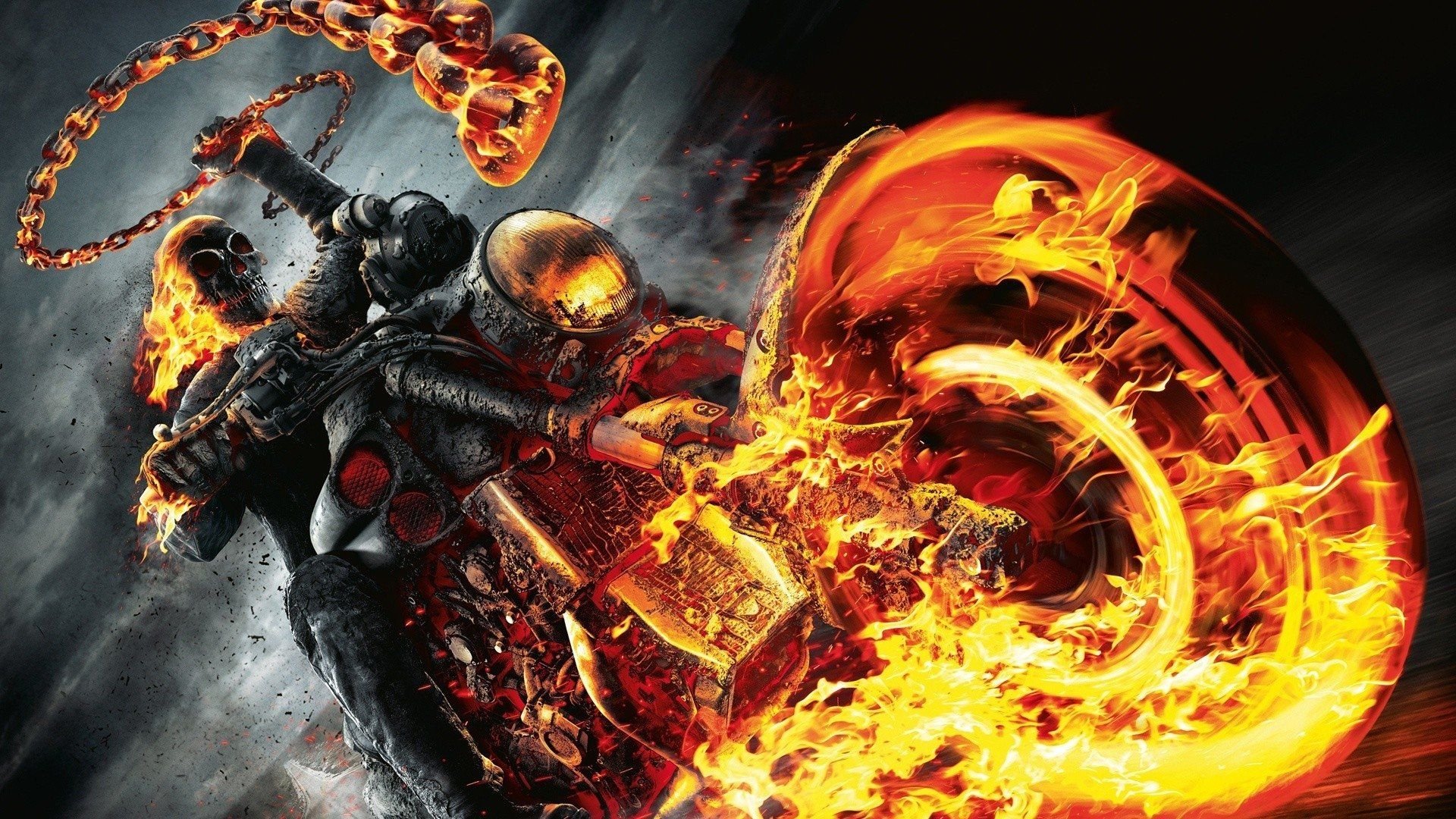 Detail Ghost Rider Hd Wallpaper Nomer 6