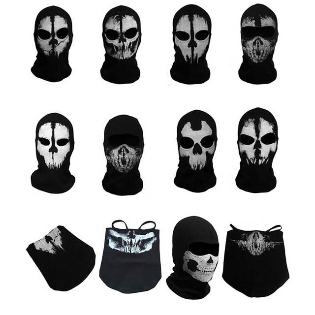 Detail Ghost Skull Balaclava Nomer 51