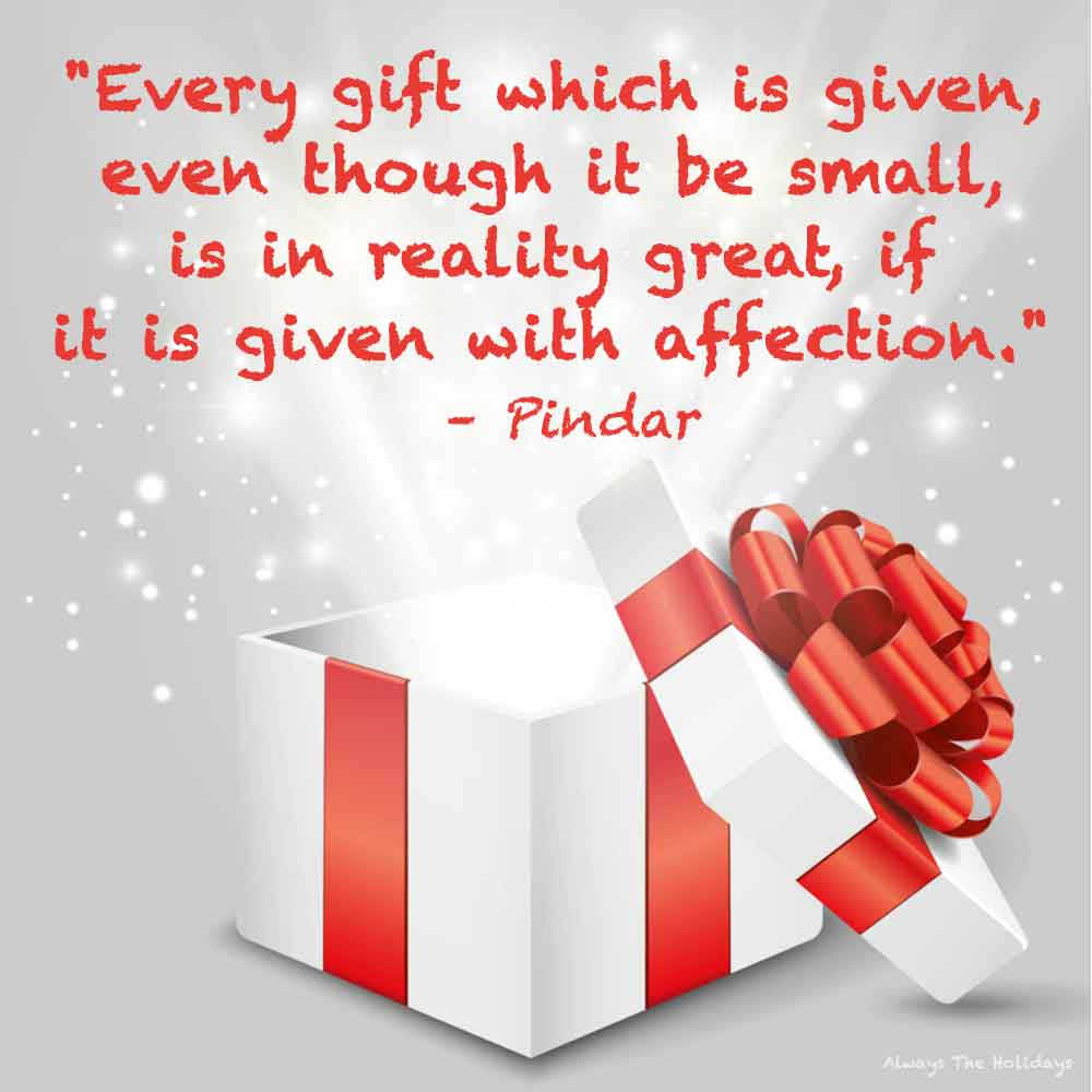 Detail Gift Giving Quotes Nomer 42